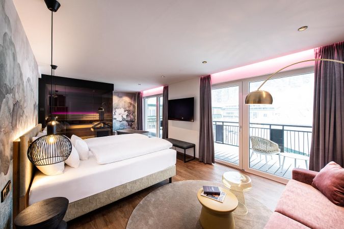 suite with great view at Berghotel Hochfügen